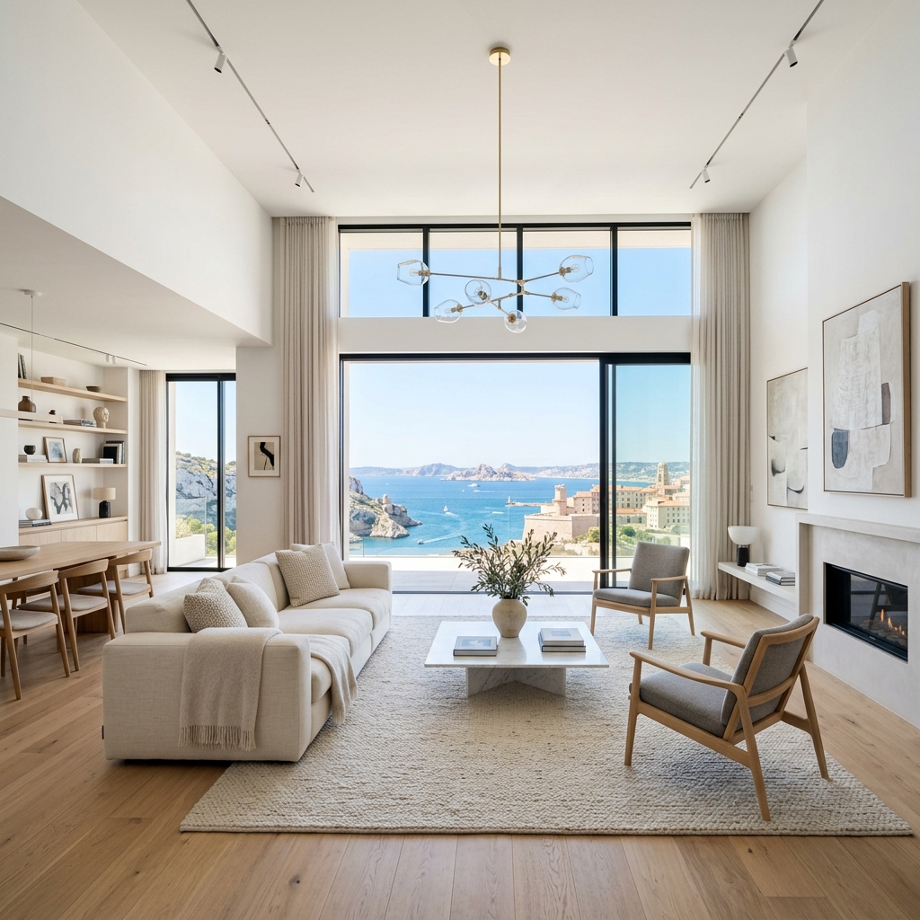 Rénovation luxueuse à Marseille
